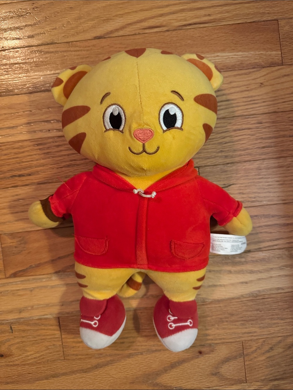 Daniel Tiger Plush Toy in Yellow & Red - Kids Soft Stuffed Animal